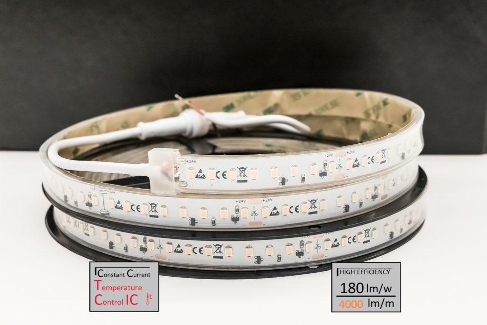 CC-LED-Nauha 22W/m 24V High Efficiency 4000lm/m IP67