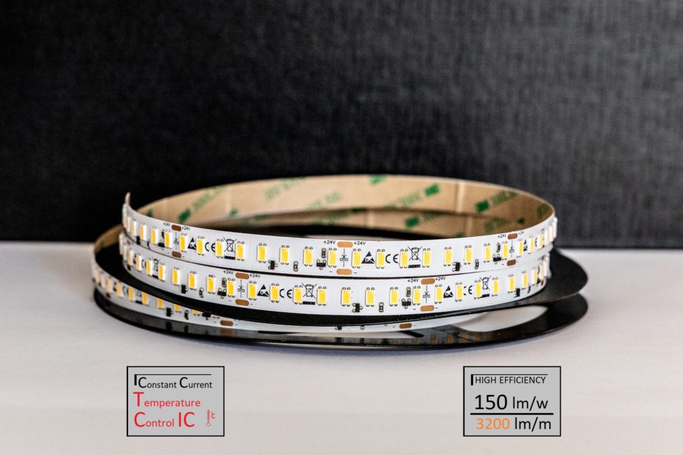 CC-LED-Nauha 22W/m 24V High Efficiency 3200lm/m IP20