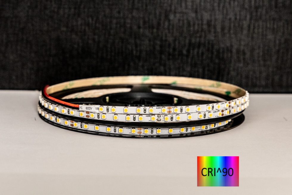 CV-LED-Nauha 9,6W/m CRI^ 90 24 V 900lm/m 5 mm IP20