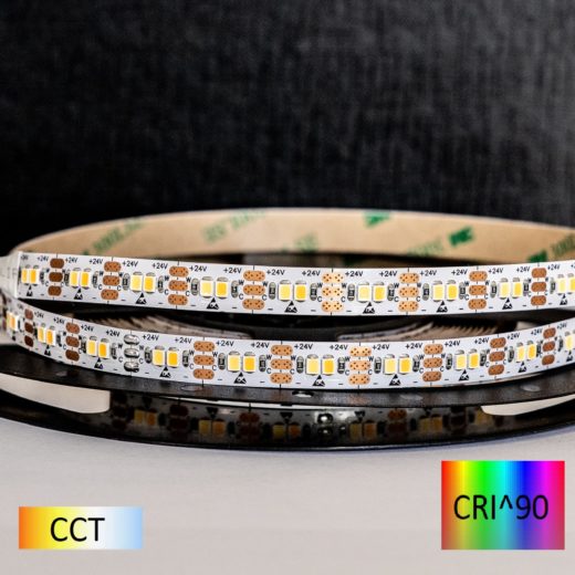 CCT-Nauha 28,8W/m CRI^90 24V 2500lm/m IP20