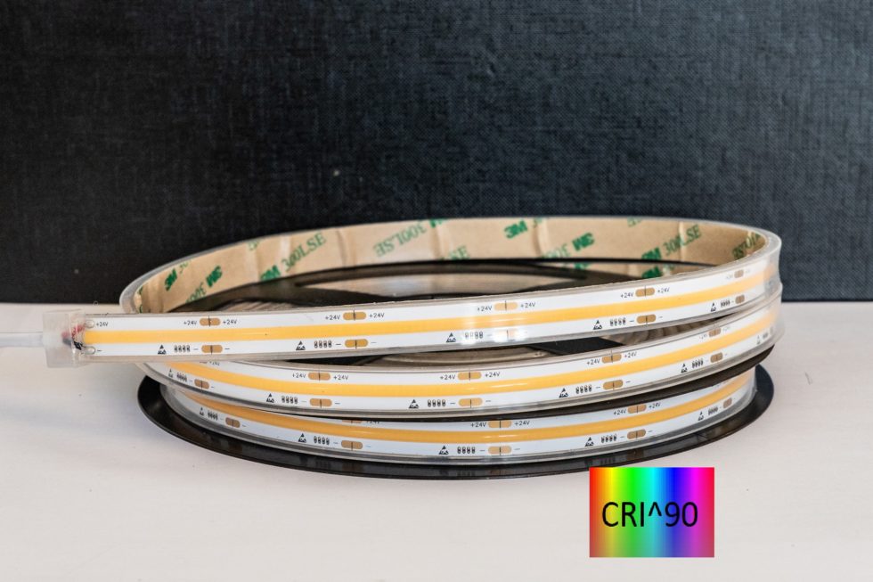 COB-LED-Nauha 18W/m CRI^ 90 24 V 1600lm/m IP67